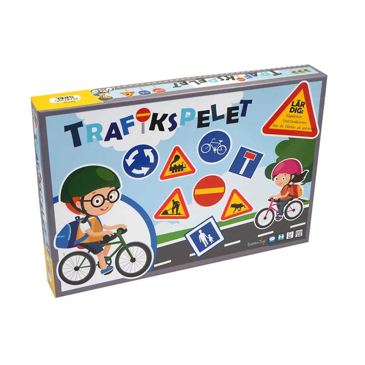 Barn Barbo Toys Spel - lär dig om trafiken