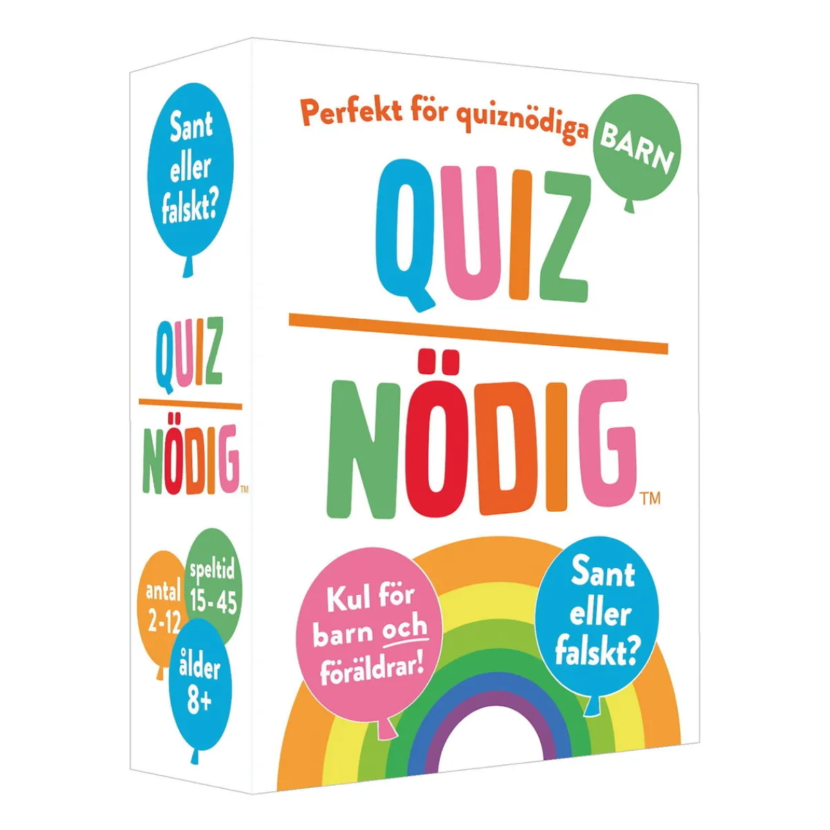 Barn Kylskåpspoesi Spel Quiznödig - sant eller falskt?