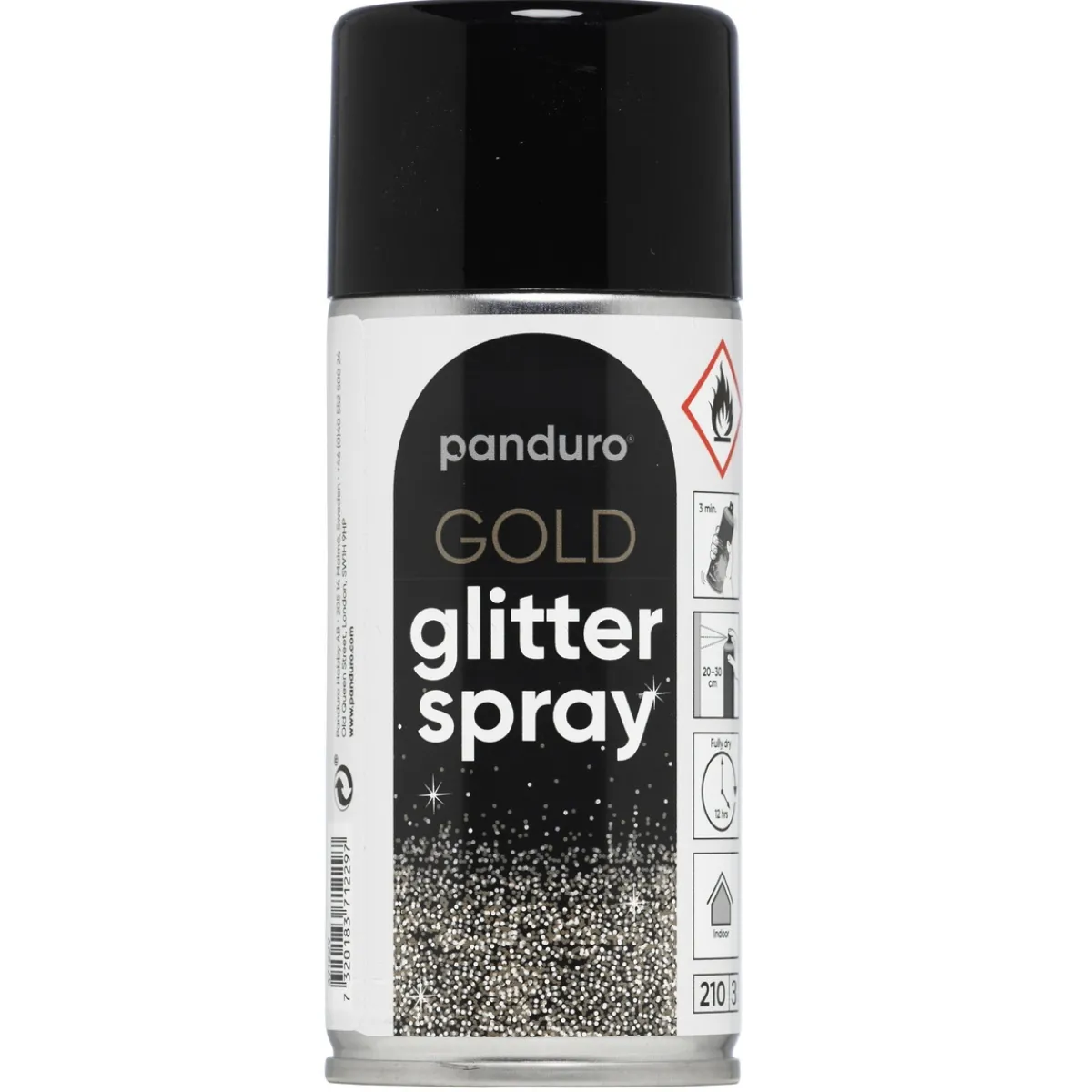 Panduro Hobby Spray glitter-guld 150 ml