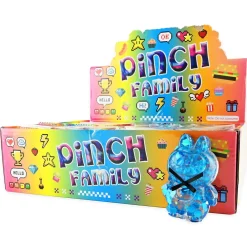 Barn Robetoy Squeezy Monster Glitter, H. 8 cm – klämvänligt monster, pris per styck, säljs assorterat online