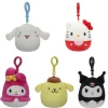 Barn Squishmallows Clip-on 9 cm, tema Hello Kitty, pris per styck, säljs assorterat online