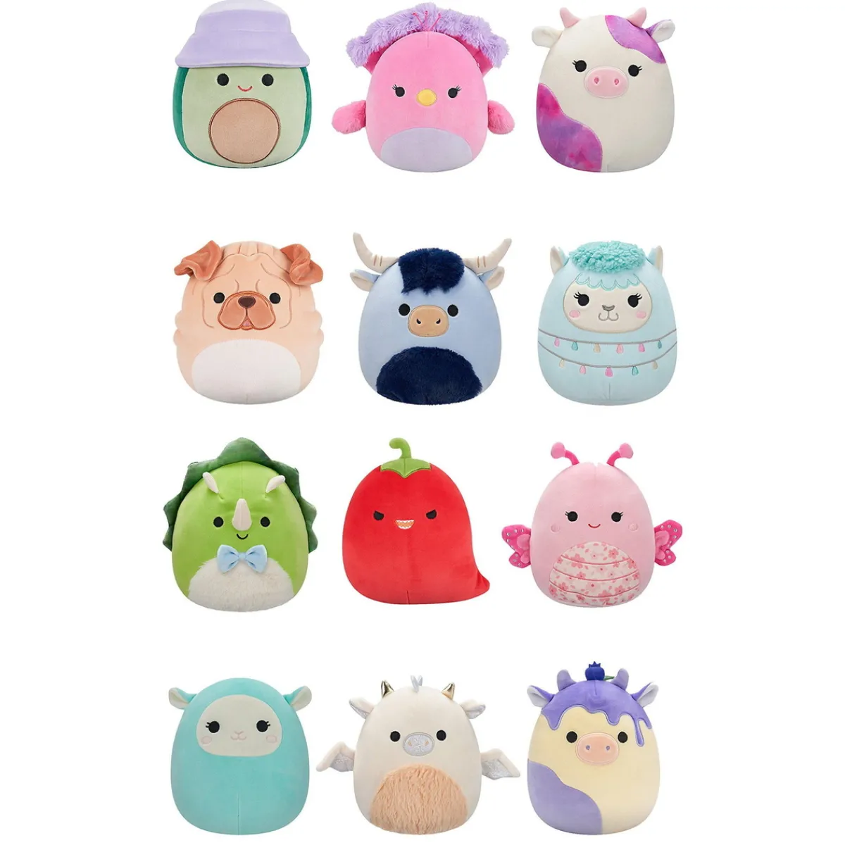 Barn Squishmallows 19 cm, säsong 22 – pris per styck, säljs assorterat online