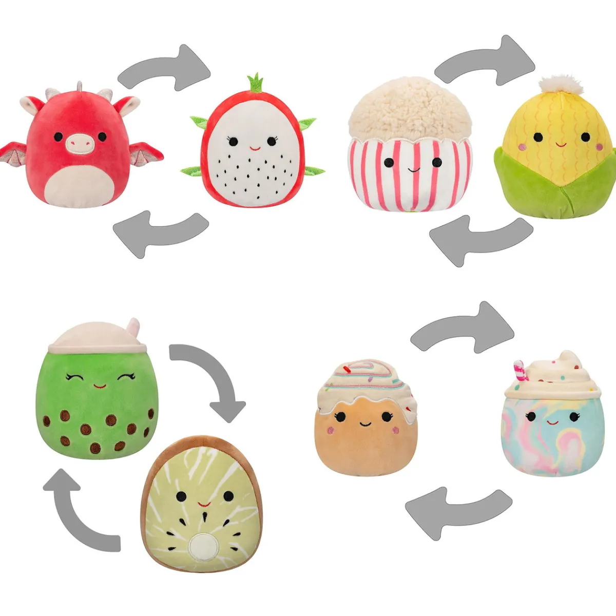 Squishmallows Flip-A-Mallow 13 cm – säsong 16 – assorterade online – pris per styck | Barn Gosedjur