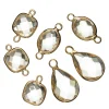 Panduro Jewellery 7 st. hängen med facetterat glas – klar