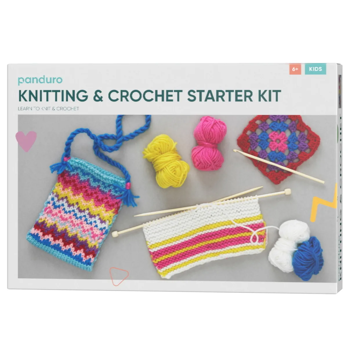 Panduro Hobby Sticka & virka startkit | Barn Året Om