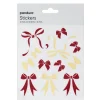 Panduro Design Stickers Jul, rosetter, 3 ark med totalt 36 klistermärken | Plaststickers