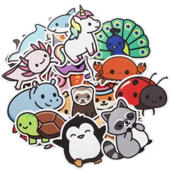 Barn Panduro Hobby Stickers med söta djur från hela världen! ca 50 söta klistermärken