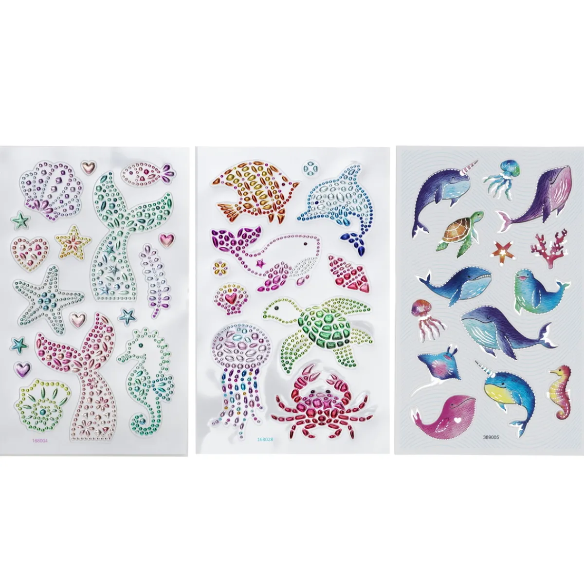 Panduro Hobby Stickers 3p hav & strand | Barn Barnstickers