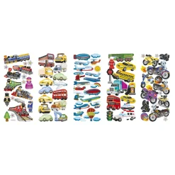 Barn Panduro Hobby Stickers 10p världens fordon