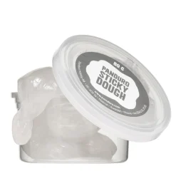 Panduro Dough Sticky dough 80g – transparent / genomskinlig | Barn Lufttorkande Lera