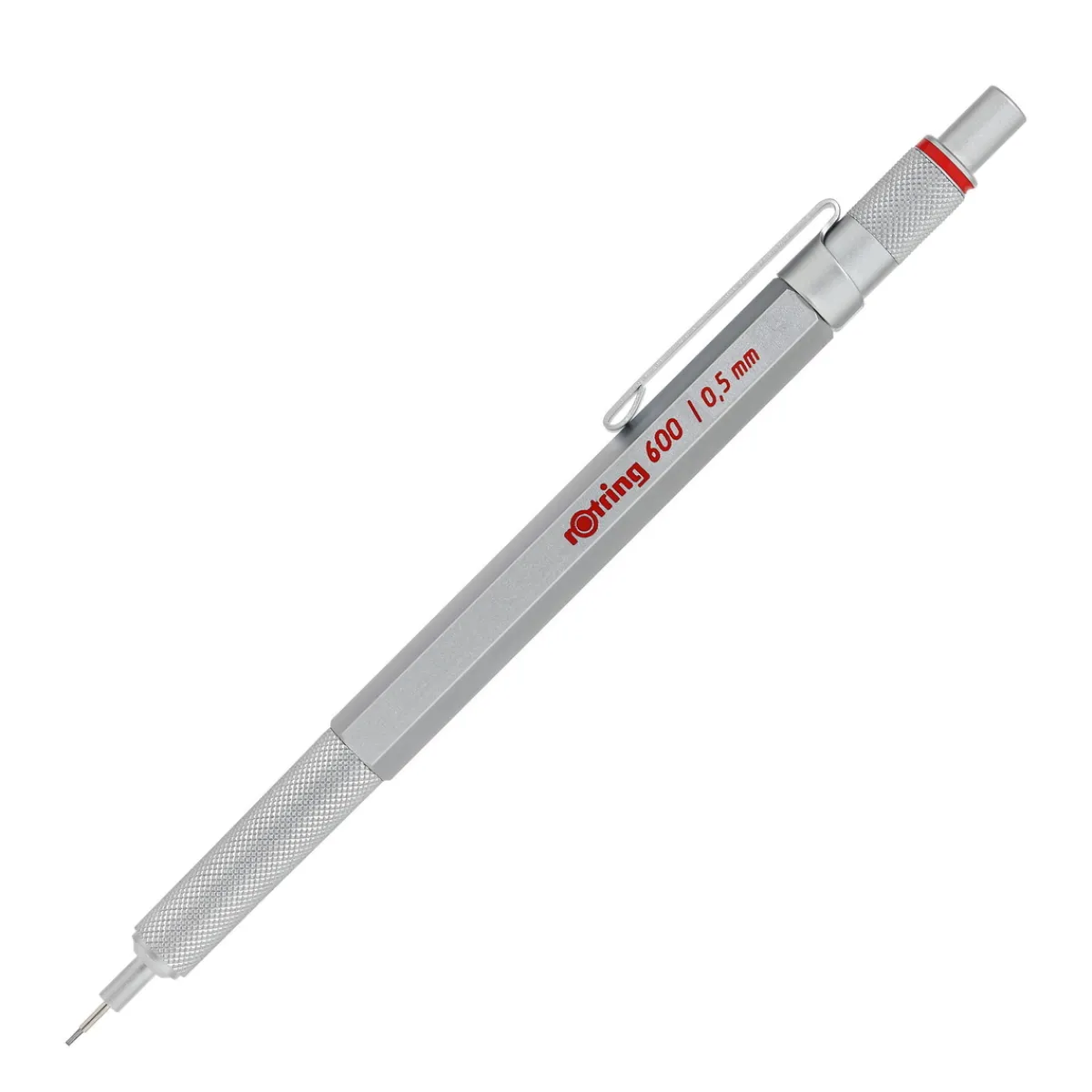 Rotring Stiftpenna 600 Silver 0,5 mm