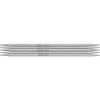 Pony yarn accessories Strumpstickor, 5 st. Längd 20 cm Ø5,0 mm – aluminium | Strumpstickor