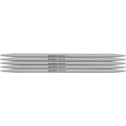 Pony yarn accessories Strumpstickor, 5 st. Längd 20 cm Ø5,5 mm – plast