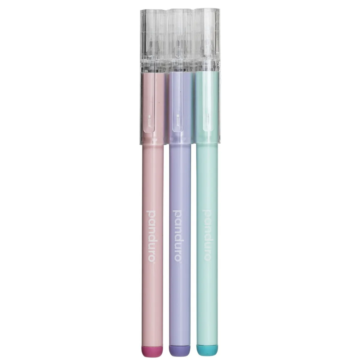 Panduro Hobby Suddbar gelpenna 3-pack, rosa, lila och blått bläck | Bläckpennor