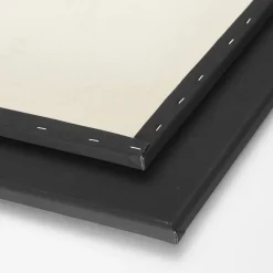 Panduro Hobby Svart Stretch Canvas 60x60 cm | Uppspänd Målarduk / Bomull