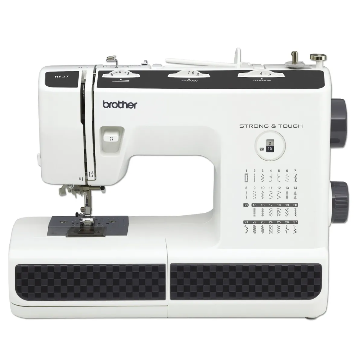 Brother Symaskin HF27 Strong & Tough Creative Quilt + 1 broderifot F005N | Symaskin