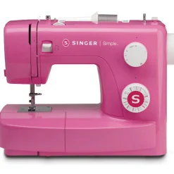 Singer Symaskin Simple 3223R – enkel och pålitlig symaskin i rosa retrostil
