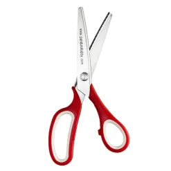 Panduro Hobby Tandsax textil 22,5 cm röd | Textilsaxar