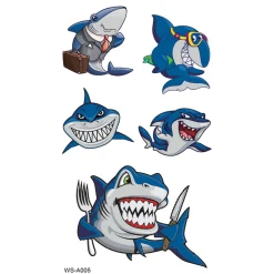 Panduro Hobby Tattoo Sharks | Barn Tatueringar