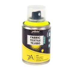 Pebeo Textilspray 7A 100ml fluo gul