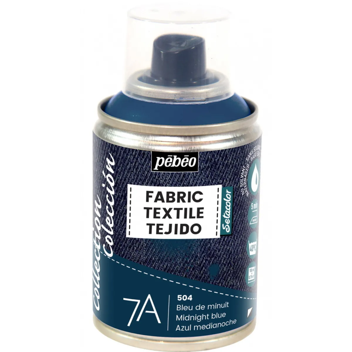 Pebeo Textilspray 7A 100ml midn.blå | Textilfärger