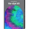 Panduro Hobby Tie-dye kit – 3×85 ml akvarell-textilfärg grön, blå, lila + handskar & gummisnoddar | Textilfärger