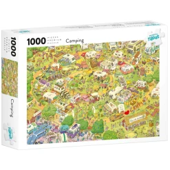 Tildas pussel 1000 Camping, 1000 bitar, 70×50 cm | Barn Pussel