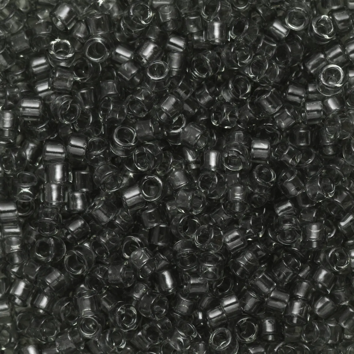 TOHO Beads Japan TOHO-pärlor 11/0 – grå transparent, 9B Transparent gray