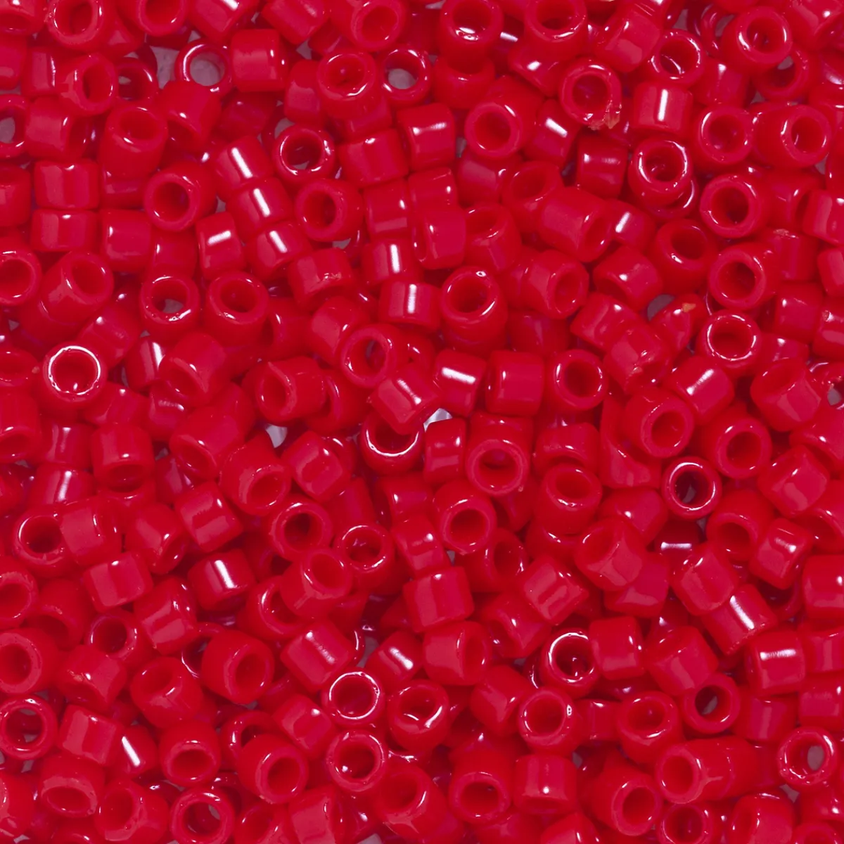 TOHO Beads Japan TOHO-pärlor 11/0 – ljusröd blank, 45A Opaque cherry seed