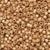 TOHO Beads Japan TOHO-pärlor 11/0 – rödbeige metallic, PF551F PF galvanized matte rose gold | Rocaillespärlor