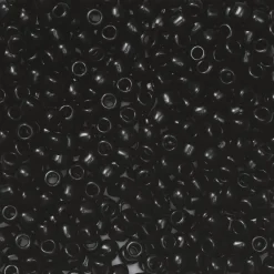 TOHO Beads Japan TOHO-pärlor runda 11/0 – svart, 49 Opaque jet black