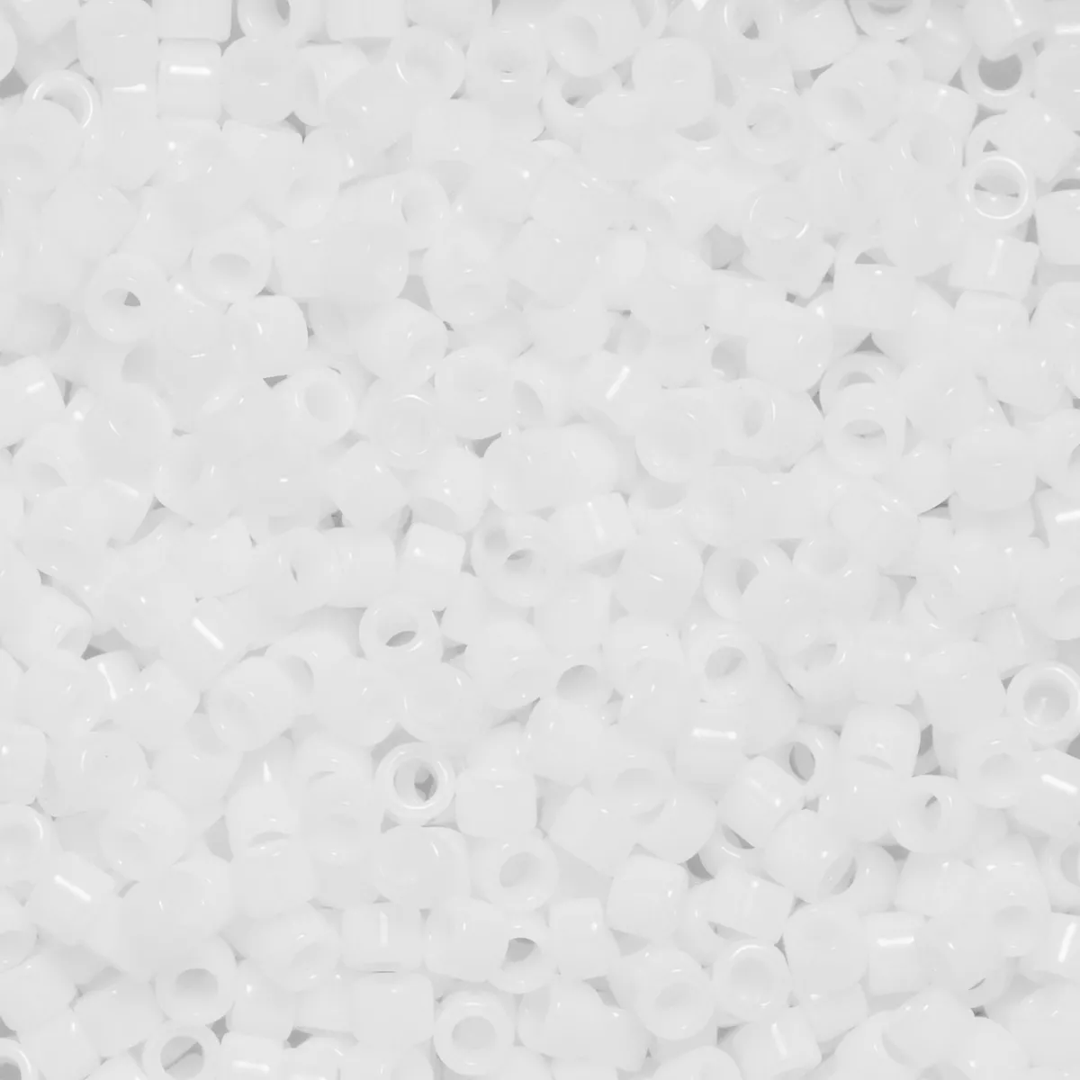 TOHO Beads Japan TOHO-pärlor 11/0 – vit blank, 41 Opaque white