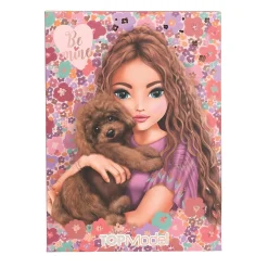 Barn TOPModel Brevpappers-kit Floral & Dogs – skriv söta brev till dina vänner!