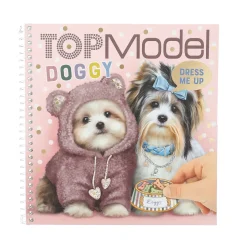 Barn TOPModel Dress Me Up Doggy – pysselbok med söta hundar! 24 sidor