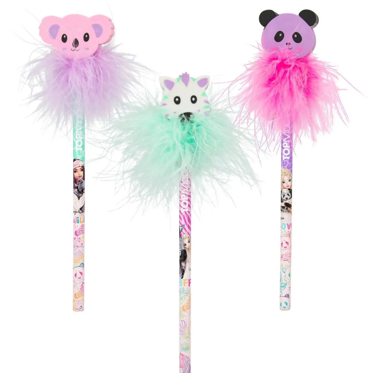 Barn TOPModel Wild färgglada blyertspennor – pris per styck, säljs assorterat online