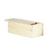 Panduro Hobby Träask med skjutlock, trälåda av tändsticksask-modell, 16×8×6 cm | Trälådor