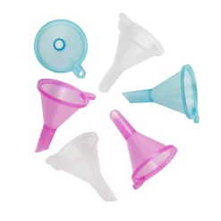 Panduro Hobby Trattar Mini, 6 st. i 3 olika färger. Ø30 (26) mm / Ø5 mm munstycke | Stans & Präglingsverktyg