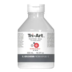 Tri Art Tri-Art Final Finish Gloss 500 ml, skyddande blank lack / fernissa för akrylfärg