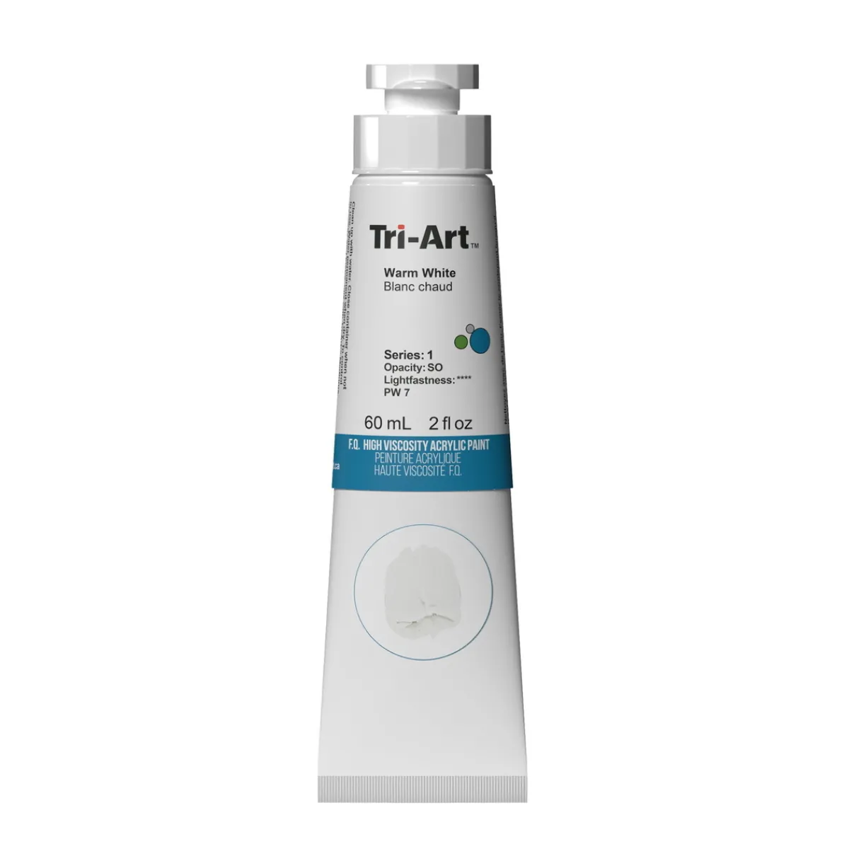 Tri Art Tri-Art High Viscosity akrylfärg 60 ml Warm White