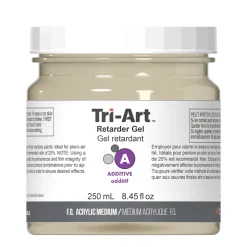 Tri Art Tri-Art Medium Retarder Gel 250 ml, förlänger / fördröjer akrylfärgs torktid | Målarmedier