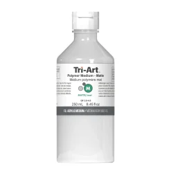 Tri Art Tri-Art Polymer Medium Matte 250 ml, matt förtunningsmedel för akrylfärg