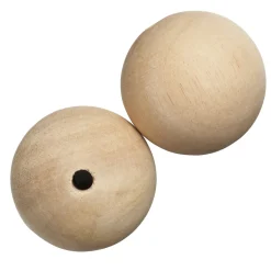 Panduro Hobby Träkula 68-70 mm 2 st | Trä