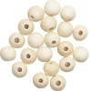 Panduro Hobby Träkulor 13-15 mm 20 st | Trä