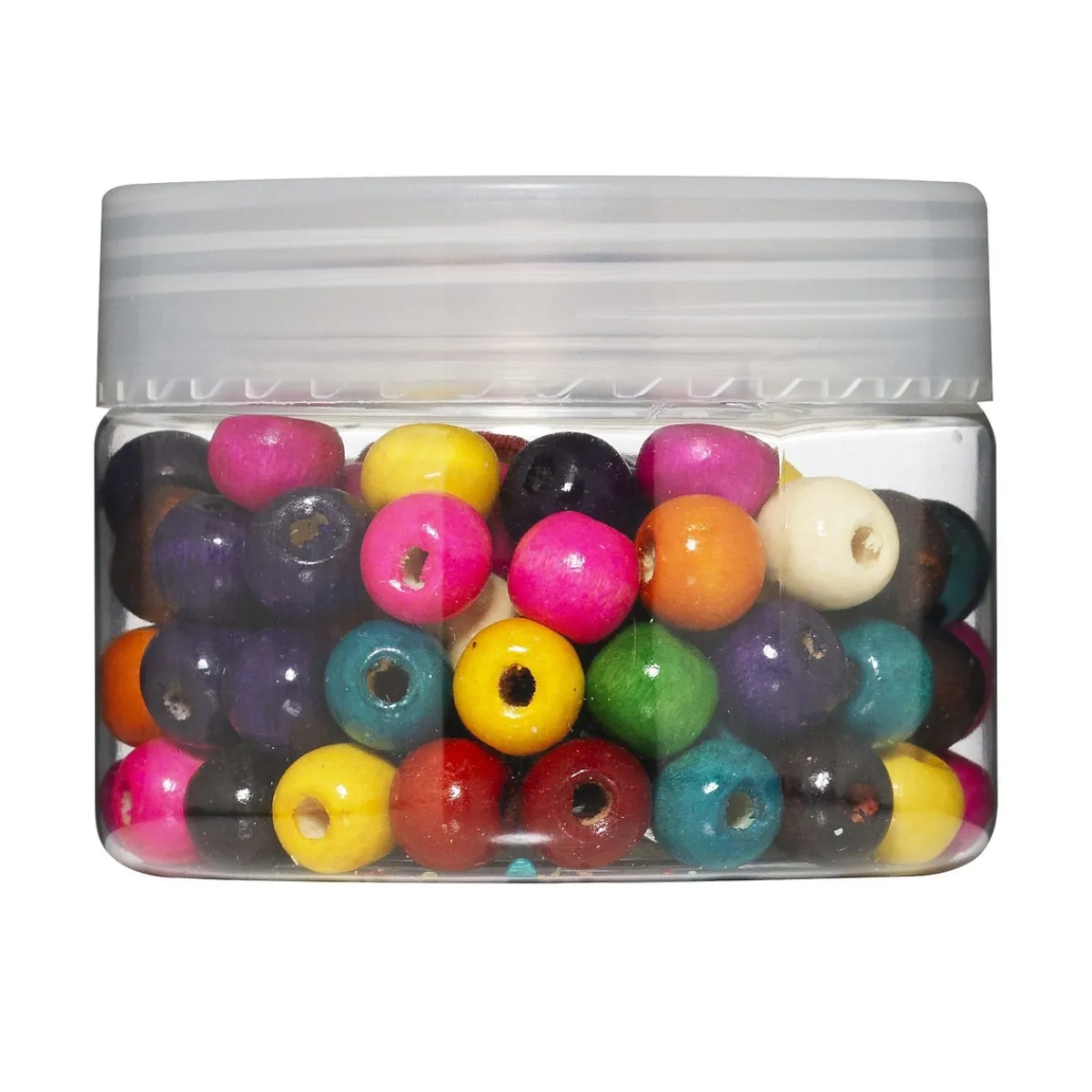 Panduro Jewellery Träpärlor 10 mm färgmix | Pärlor Av Trä, Ben & Horn