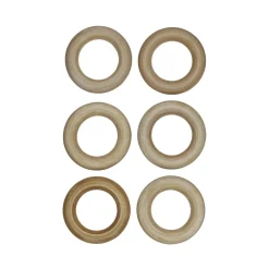 Panduro Hobby Träringar 38 mm 6 st | Övrigt