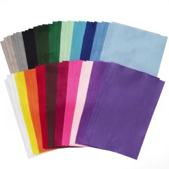 Panduro Hobby Tunn & smidig polyesterfilt – 20×30 cm 60-pack, 3 av varje färg | Filt