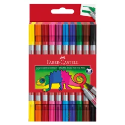 Barn Faber-Castell Tuschpennor Dubbelspets 20p
