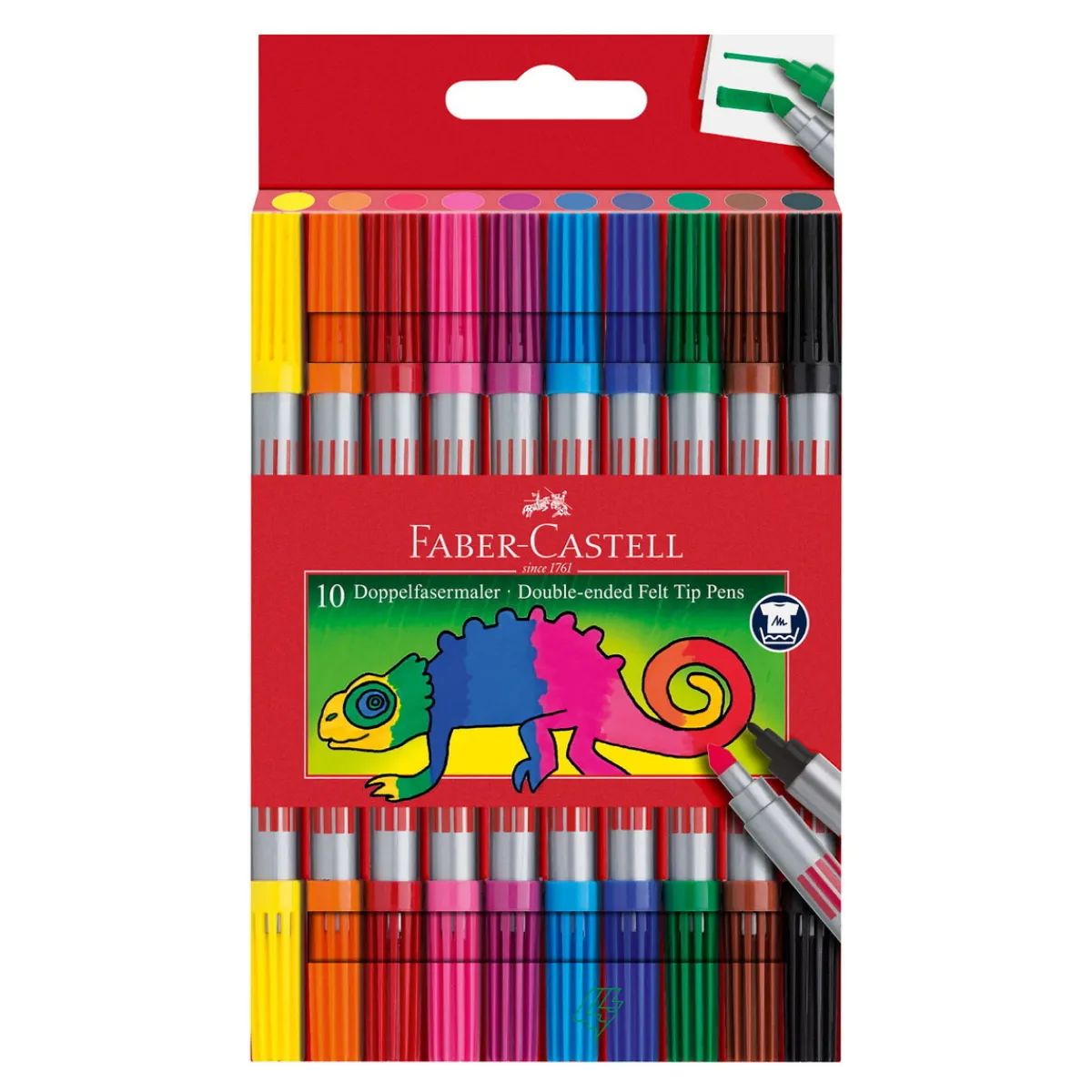 Barn Faber-Castell Tuschpennor Dubbelspets 20p