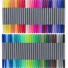 Barn Creative Colors Tuschpennor 60-pack med två spetsar i regnbågens alla färger