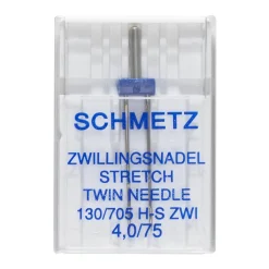Schmetz Tvillingnål Jersey 4,0/75 1 st | Nålar